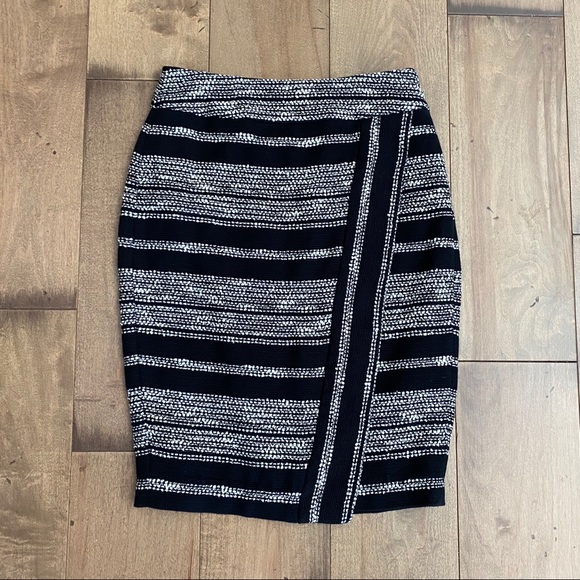 L'AGENCE Dresses & Skirts - l'agence mid-length wrap skirt cotton pencil